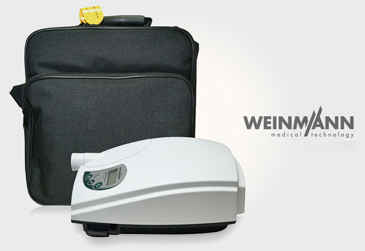 德国万曼单水平家用睡眠呼吸机 SOMNObalance e 型号 运动背包